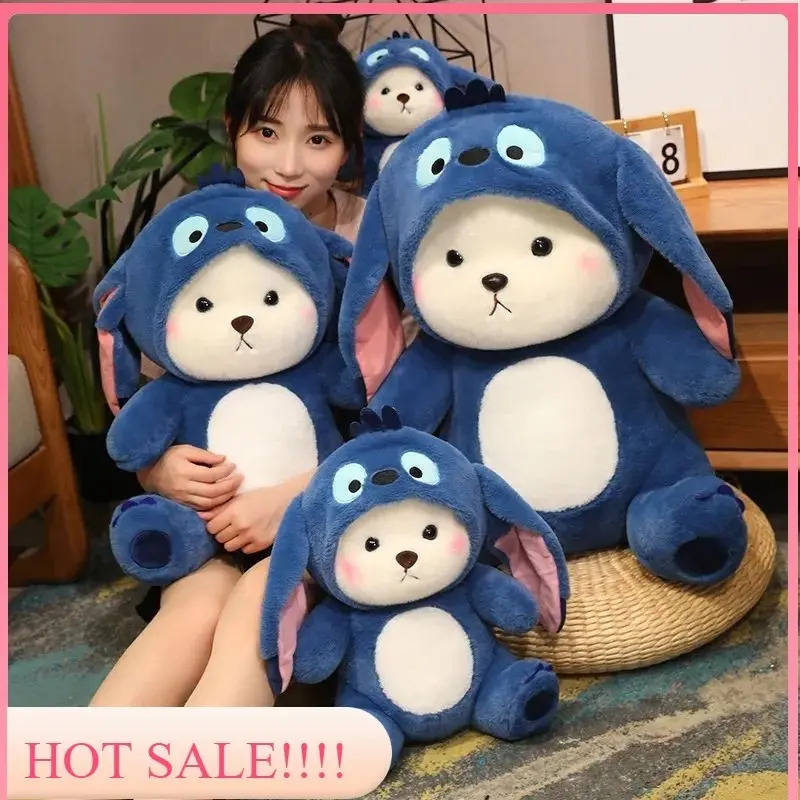 ST- NOH.ID Boneka BEAR CUSTOM Pakai Hoodie Hewan Beruang Mainan Anak Lucu dan Imut hadiah kado ulang tahun cewek cowok pacar souvenir main anak perempuan