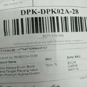 Padusi Kebaya Encim Bordir Warna Tangan Panjang Katun Mikro Premium Nuansa Modern Cantik Dress Baju untuk Pernikahan & Resepsi