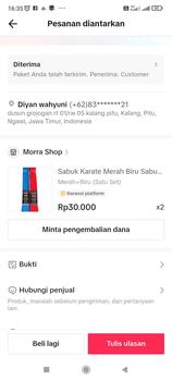 Product Review of Sabuk Karate Merah Biru Sabuk Pertandingan from D**n W**i 0