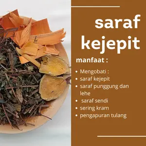 Jamu Godok Saraf Kejepit TJM King Obat Herbal Alami cina