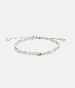 Morganite Bracelet I Batu Semi Permata Asli Tali Silver