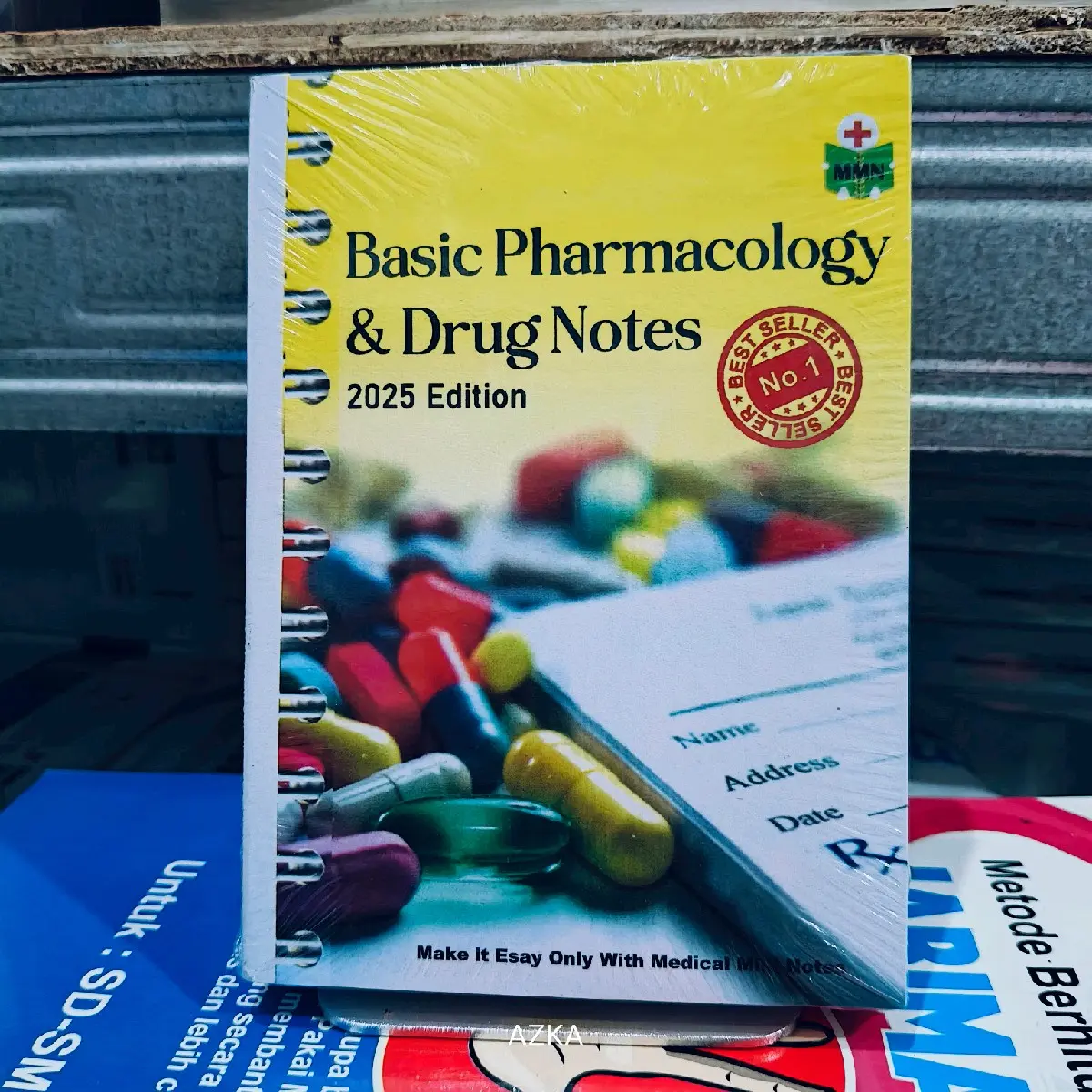 Buku BASIC PHARMACOLOGY & DRUG NOTES 2025 EDITION