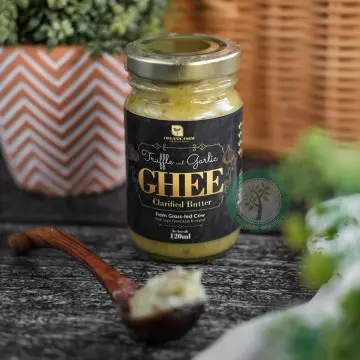 TRUFFLE AND GARLIC ORGANIC FARM GHEE 120ML 0