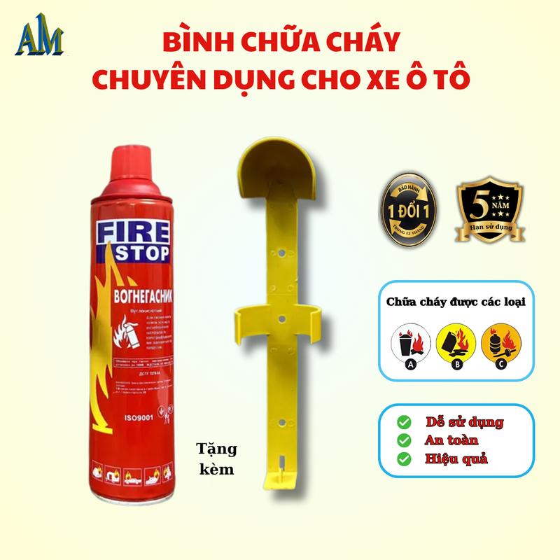 Bình Chữa Cháy MinI Dạng Bọt Foam 1000ml Hạn sử dụng 5 năm
