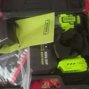 ZPER Cordless Impact Wrench Brushless impact baterai wrench Mobil Mesin Bor Untuk Baut ZP013