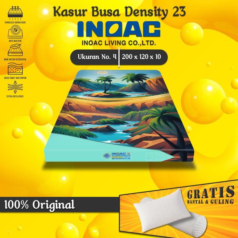 [ 200x120x10 ] Kasur Busa No. 4 INOAC EON Density 23 Garansi - Shop ...