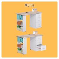 Gambar Offo Living - Meja Belajar - Meja Kerja dengan Rak Tempat Penyimpanan - RK-12050 dari Offo Living Furniture Kab. Bogor 2 Tokopedia