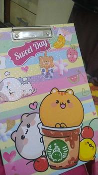 Product Review of Clipboard | Papan Clip | Papan Clipboard Hologram | Papan Clipboard Kayu | Clipboard Kayu Karakter Lucu | Papan Jalan | CC-CPW02 | CLP-KY from S**1 0