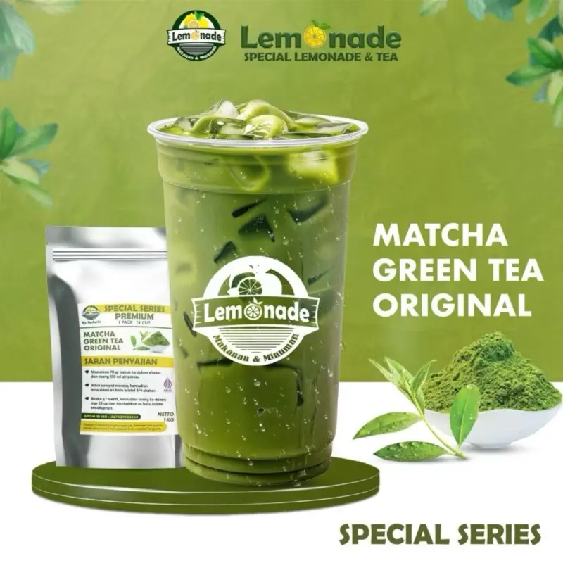 BUBUK MINUMAN MATCHA ORIGINAL 1KG BEST SELLER