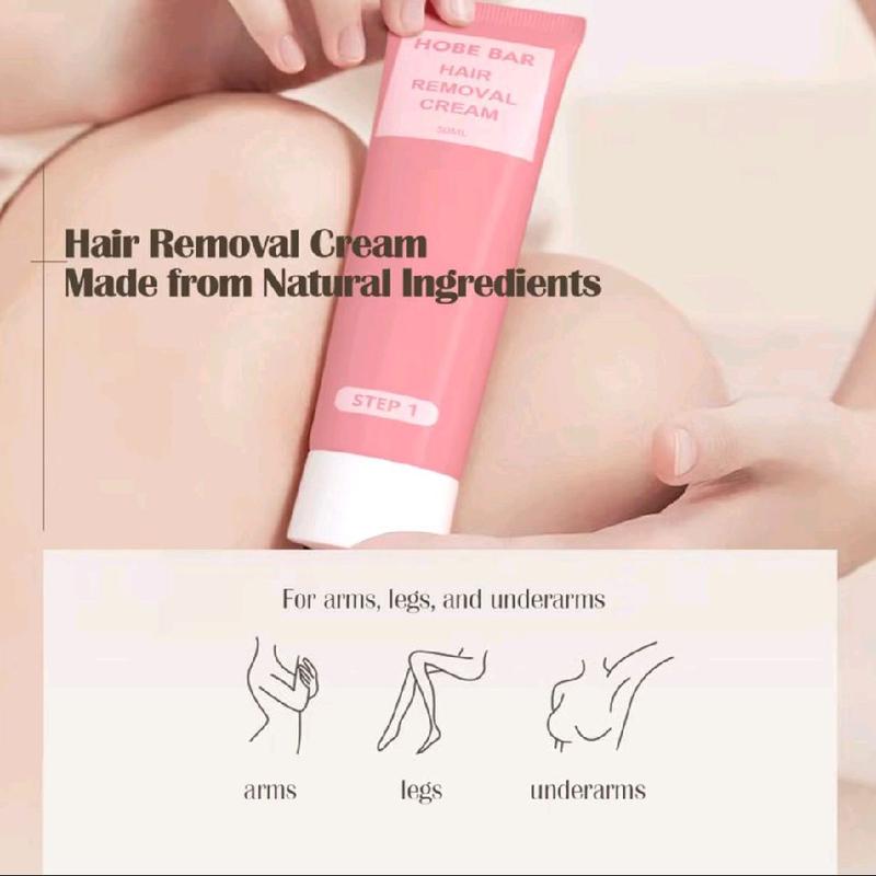 [PROMO] HOBE BAR HAIR REMOVAL CREAM PENGHILANG BULU GENTLE UNTUK KULIT SENSITIF 1