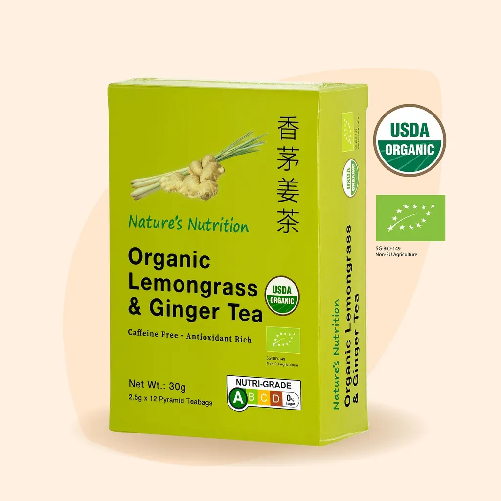 Nature's Nutrition Lemongrass Ginger tea