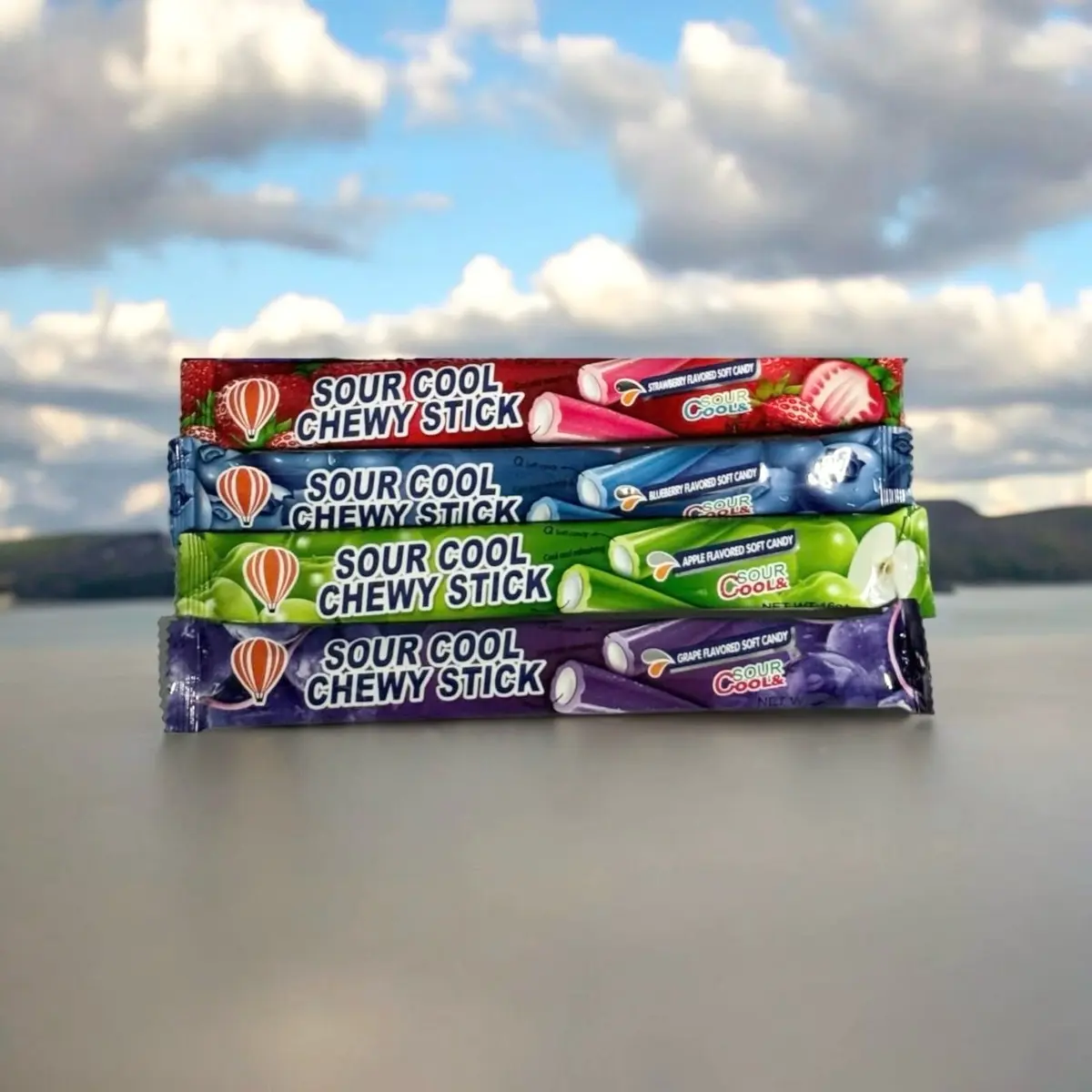 [Pack of 2] Sour Cool Chewy Stick (Soft Candy)