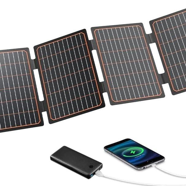 Fleksibel Solar Panel Portable Phone Gadget Charger 30W & 40W IP67 Waterproof