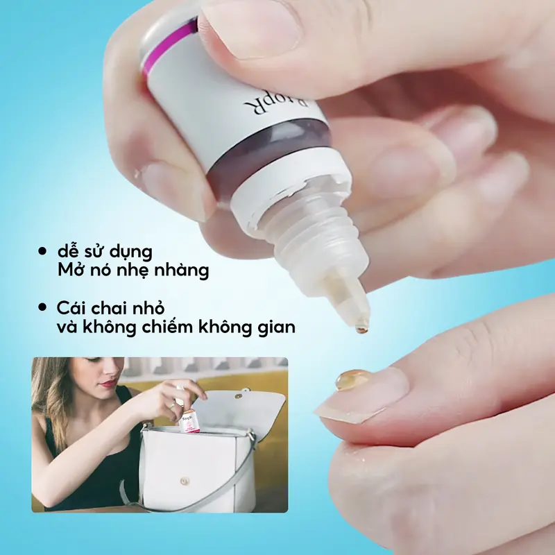 Tinh Chất Làm Móng, Rtopr, Gừng, Chăm Sóc Móng, Làm Sạch, Dinh Dưỡng Móng, Với Thành Phần Thực Vật Chiết Xuất Gừng, Thích Hợp Cho Móng Tay Mỏng, Màng, Vết Thâm, 10ml, Làm Dày Móng Tay, Hiệu Quả Tốt Nhất Cho Răng 4