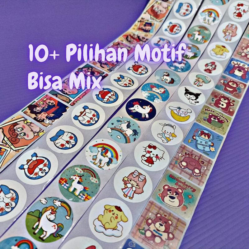 Product Introduction of 100 pcs Sticker Stiker Selamat Menikmati Thank You Terima Kasih Thankyou Terimakasih Tq Thanks Promo Murah Gratis Ongkir 1 Roll Isi 500 Aesthetic Karakter Lucu Satuan Eceran Lembar Label Ucapan Segel Toples Box Kemasan Homemade Makanan Minuman Cup Gelas 47