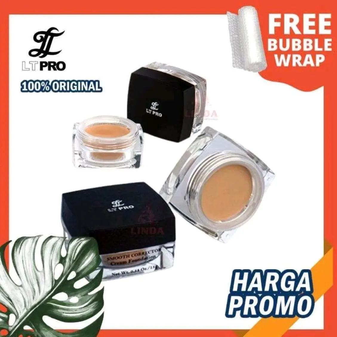 LT PRO SMOOTH CORECTOR CREAM FOUNDATION 15GR Waterproof