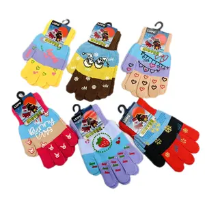 sarung tangan rajut anak perempuan,motif dan karakter,usia 3-8 tahunan, tebal dan nyaman dipakai