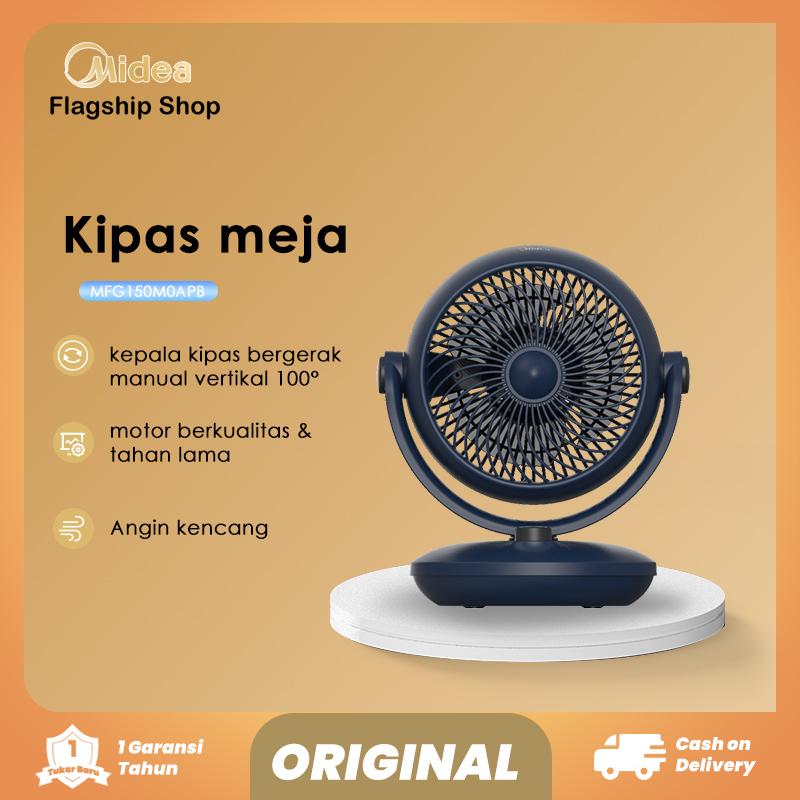Kipas Midea  Meja / Table Circulation Fan MFG150M0APB - Mini Size 1