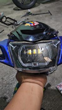 Product Review of lampu fiz r lampu led day kotak set reflektor fizr fisr vega sudah pnp Motor Motorcycle from Y**N 0