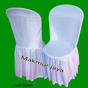 ISI 50 PCS SARUNG KURSI PESTA COVER KURSI NAPOLLY PLASTIK BULAT ALLSIZE