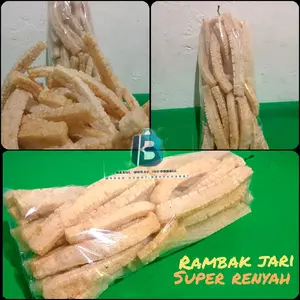 Rambak Jari Matang Super Renyah Kering - rambak solo-Camilan Teman Makan Food