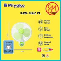 Gambar MIYAKO Kipas Angin Dinding/Wall Fan/Kipas Angin Tembok 16 inch (16") KAW-1662 - KAW 1662 GB dari Setia Mandiri Elektronik Kota Bekasi 2 Tokopedia