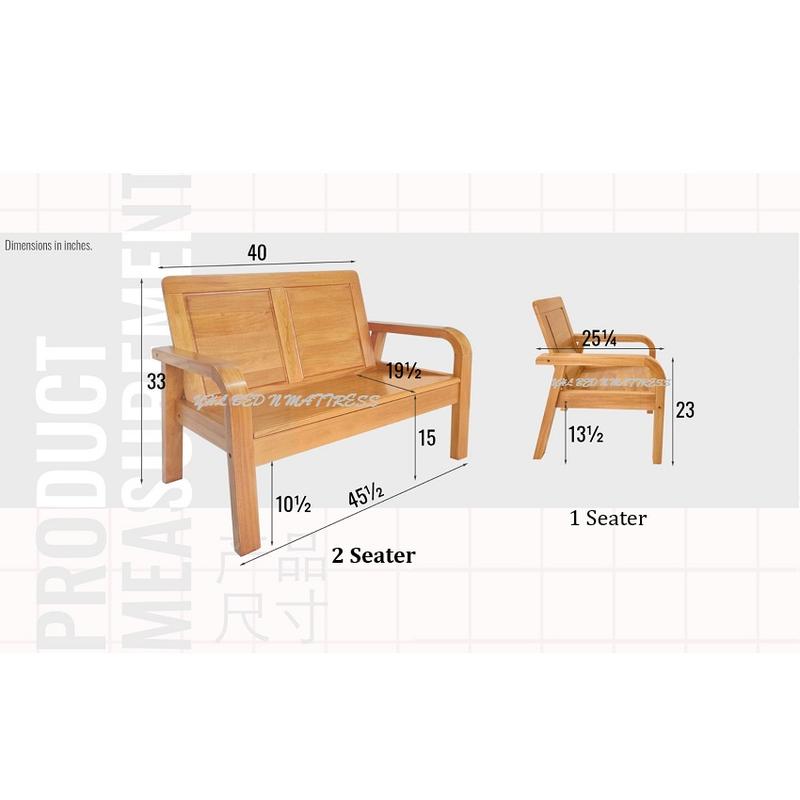 YHL New Fully Solid Wood Sofa 4