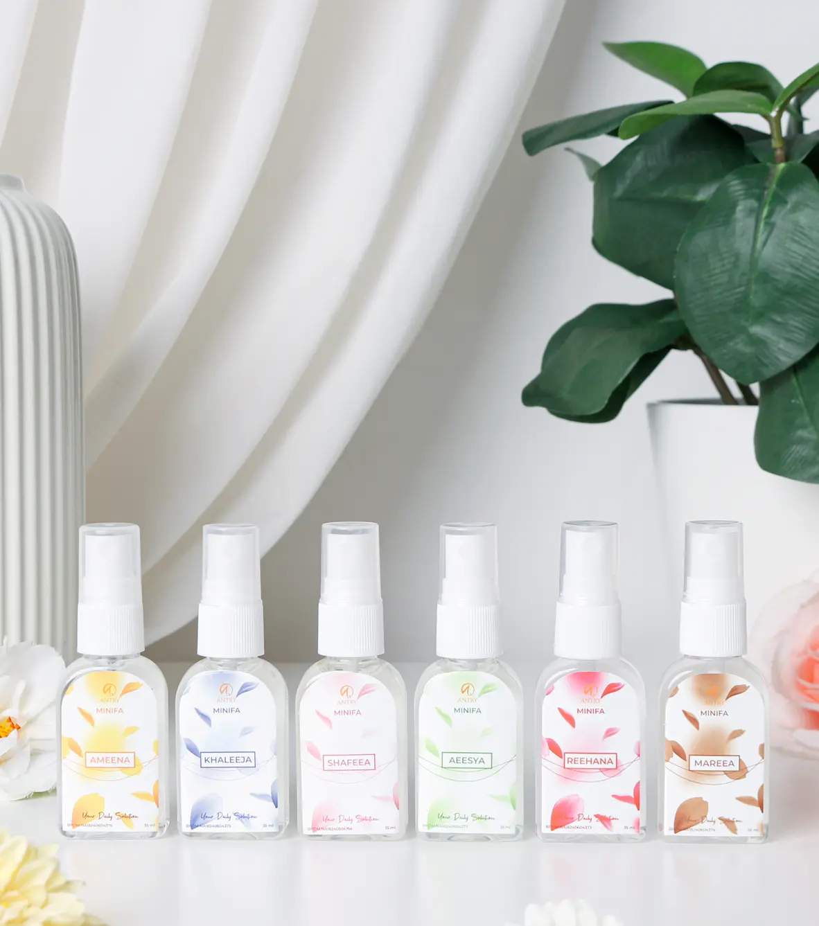 ANTRY MINIFA EAU DE TOILETTE - PAKET FULL VARIAN ISI 6 BOTOL PER  POUCH Perfume Wangi