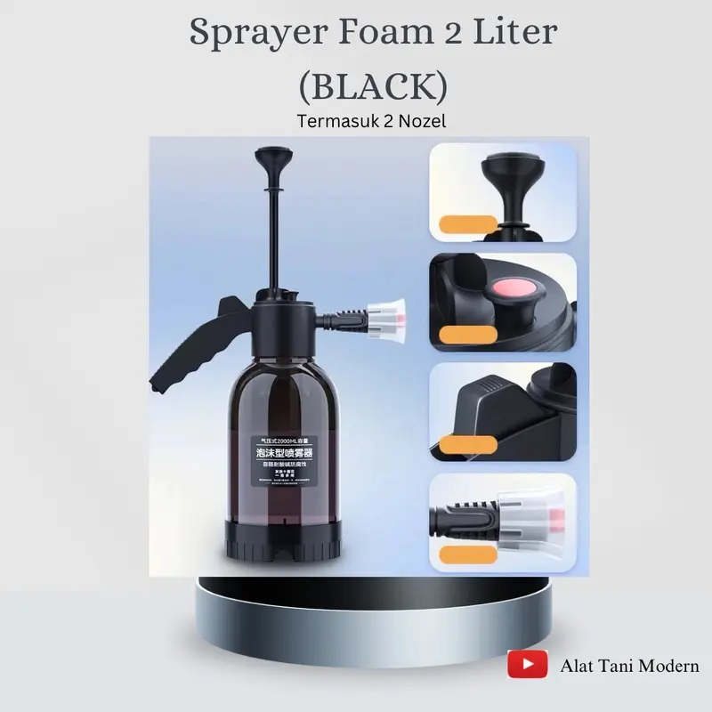 Foam sprayer 2 liter 2 nozzle Alat cuci salju kendaraan 3