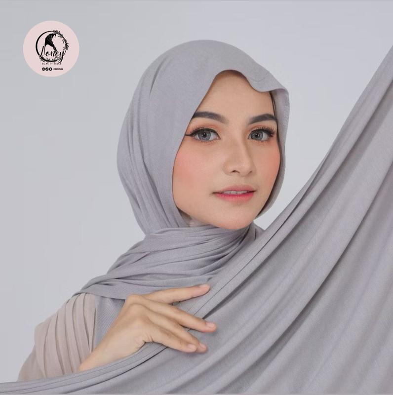 PASHMINA KAOS RAYON - PASHMINA TURKI SHAWL - PASHMINA KAOS RAYON MELEYOT - PASHMINA KAOS PREMIUM 2