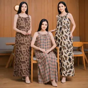 Daster Yukensi Amara Ld 120cm Pb 120cm Baju Wanita Bahan Rayon Premium Cocok Untuk Santai Tidur Sehari Hari Dress dengan Pilihan Motif Elegan