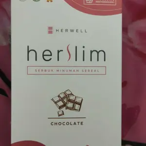 Herwell Minuman Serbuk Rasa Coklat - 1 box (isi 6 Porsi)