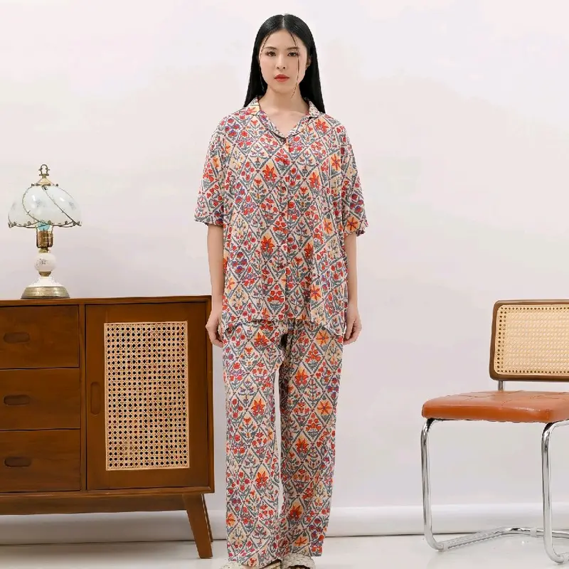 RUMI SET / Piyama Wanita Lengan Pendek (Katalog 2) Busui 7