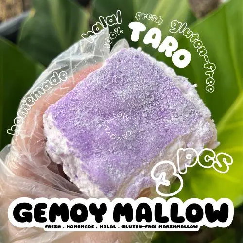 GemoyMallow Taro Marshmallow Gemoy Halal