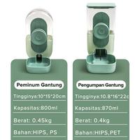 Gambar ChongChong - Tempat Minum Gantung Untuk Pet/Pengumpan Hewan Peliharaan - Green Pet Water Dispenser dari Chong Chong Kab. Tangerang 3 Tokopedia