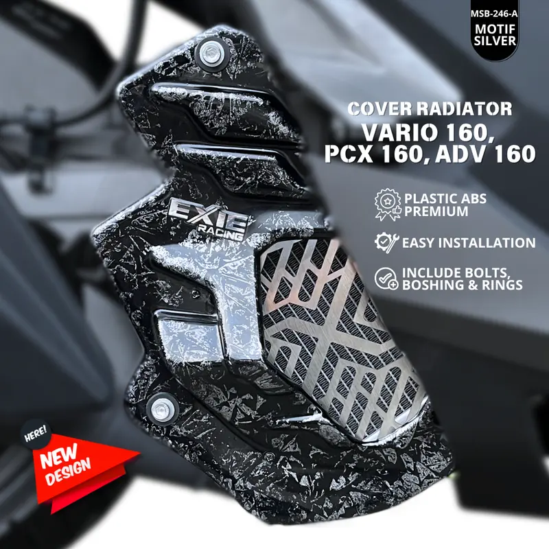 Cover Radiator Honda Vario ADV PCX ROADSYNC STYLO 160 - Pendingin Radiator Exie Art 3