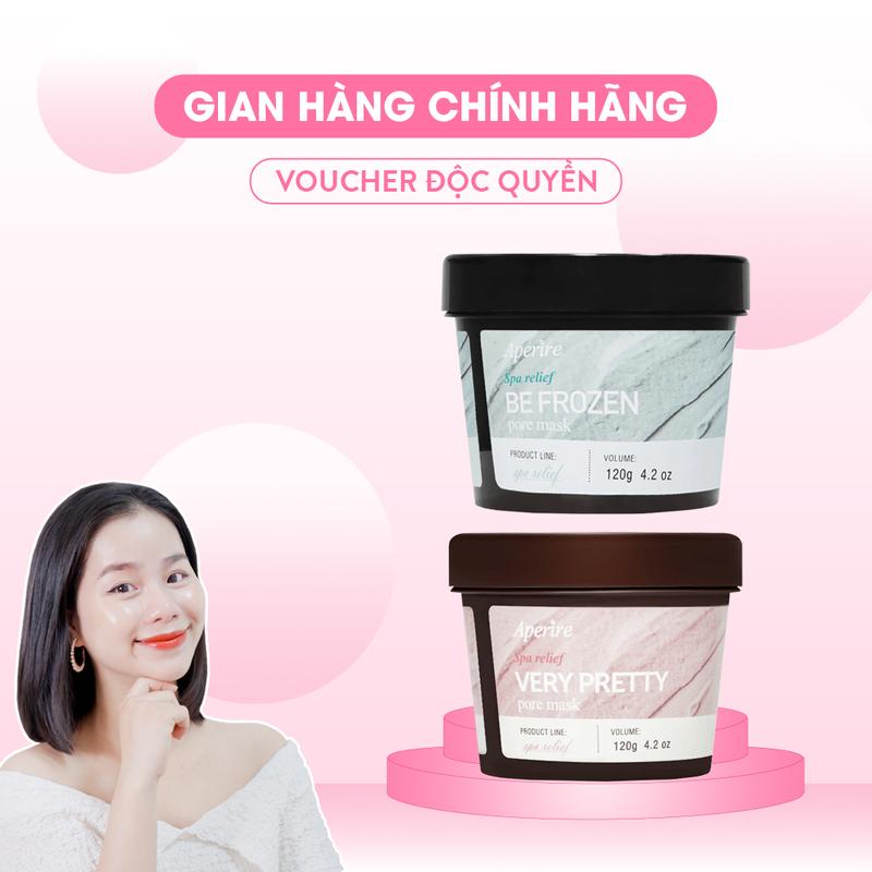 Mặt Nạ Đất Sét Thu Nhỏ Lỗ Chân Lông Aperire Spa Relief Berry Pretty Pore, Be Frozen Pore Mask