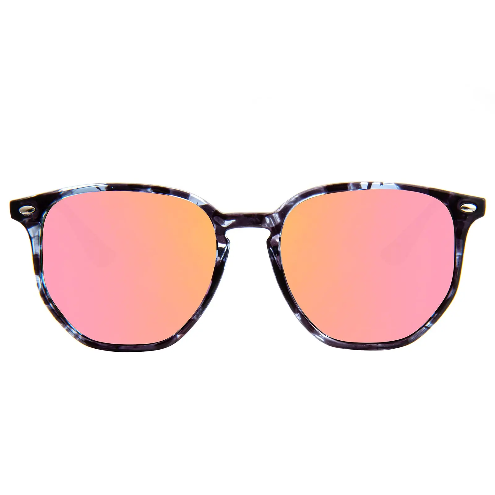MAXJULI Polarized Oversized Hexagon Sunglasses for Women Trendy Polygon TR90 Frame Glasses 8821