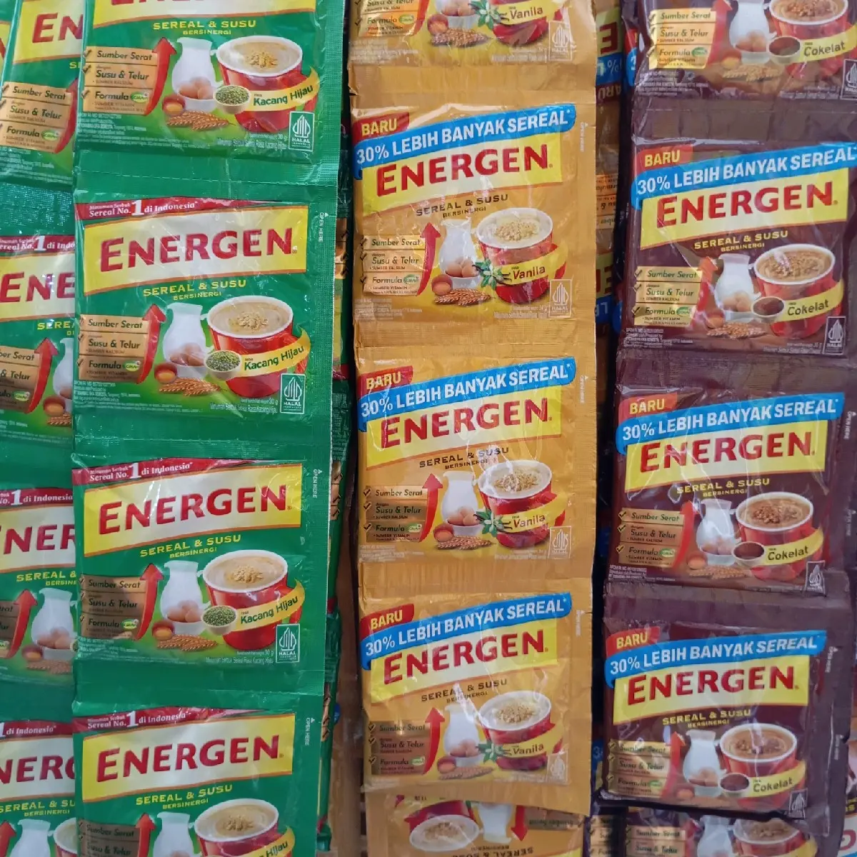 minuman sereal energen dapat 3 renteng bisa request rasa