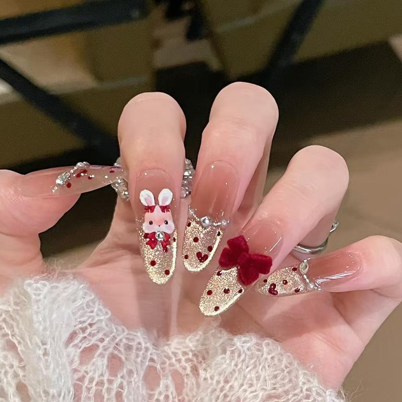  Mã 301 đến 306  nail giả kiểu trơn bộ 24 nail đủ kích cỡ. Nữ Làm Nail 
