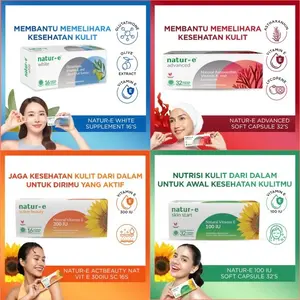 NATUR E LENGKAP ALL VARIAN NATUR E WHITE ADVANCED SKIN START ACTIVE BEAUTY Mencerahkan Berjerawat Bruntusan