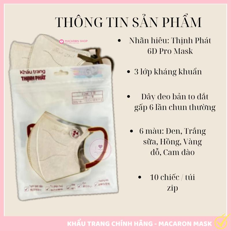 Lẻ 1 Gói 10 Chiếc Nhiều Loại Khẩu Trang 5D, 6D, 9A, KF94 Chuẩn Chính Hãng Sản Xuất Tại Việt Nam 3