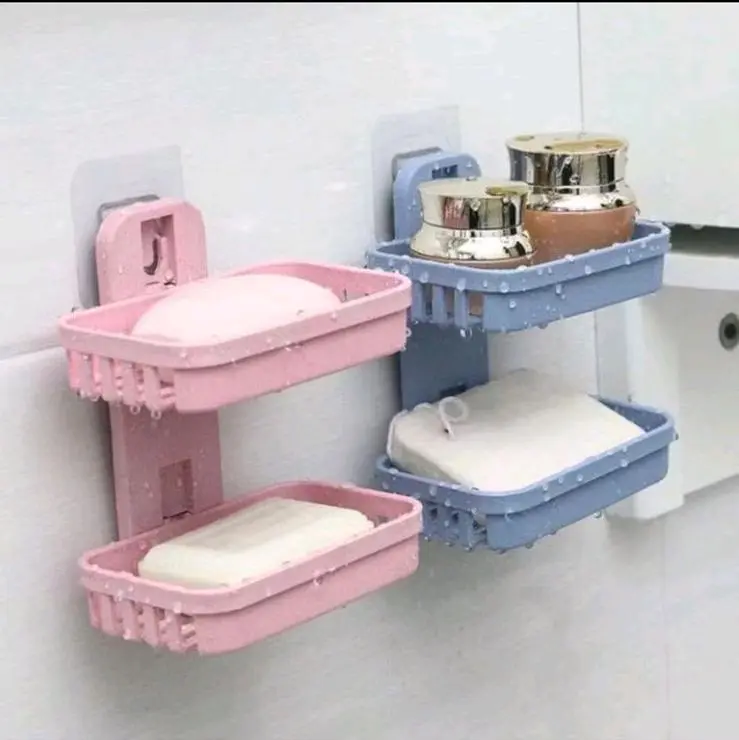 Tempat Sabun Batang Tempel Dinding / SOAP HOLDER TEMPAT SABUN TEMPELAN DINDING KAMAR MANDI WC