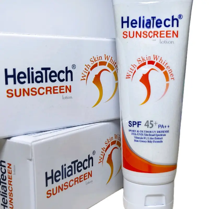 Heliatech lotion 30g. Sunscreen SPF 45+ Untuk Perlindungan Kulit dari Sinar Matahari - Facial, Wajah 0
