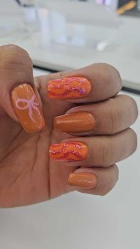 Product Review of MEET ACROSS 5ML Metallic Painting Liner Gel Polish Champagne Gold Mirror Gel Nail Polish Semi Permanent UV Nail Art Liner Gel from a**h 0