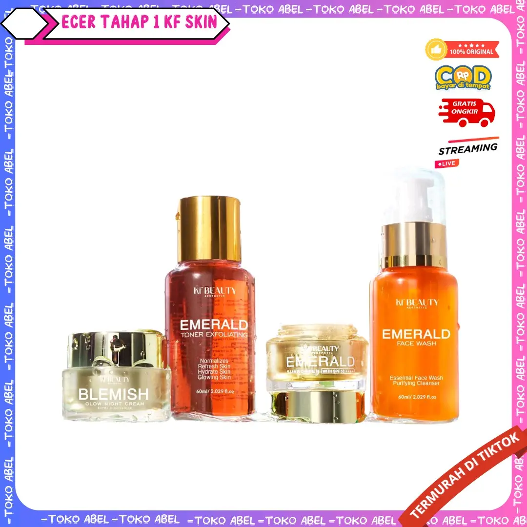 [ECER] PAKET KFSKIN KLINIK TAHAP 1 (NEW FORMULA)