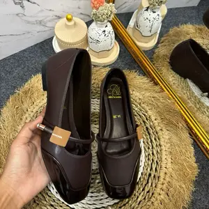 34. Flatsohes Ratu scarpa daily look | 4 warna | 36-41 | bahan kulit sintetis | lapis baldu