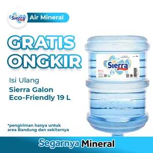 Isi Ulang Sierra Galon Eco Friendly 19L