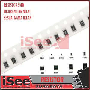 Resistor smd 1206 10Kohm 10k 10 Kilo ohm Toleransi 1% tolerance 1 %