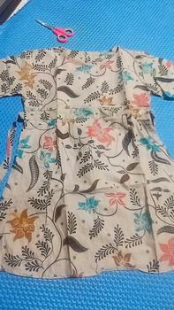 Product Review of Dress Batik Anak Perempuan Cewek Seragaman Motif Terbaru umur 2-12th from e**a 0